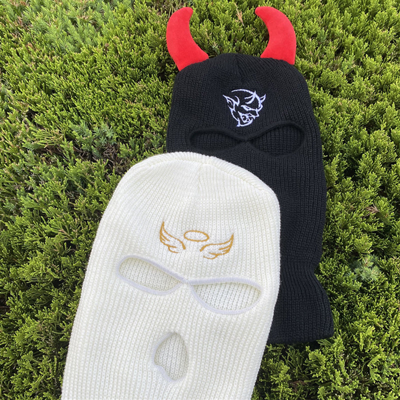Angel And Devil Ski masks