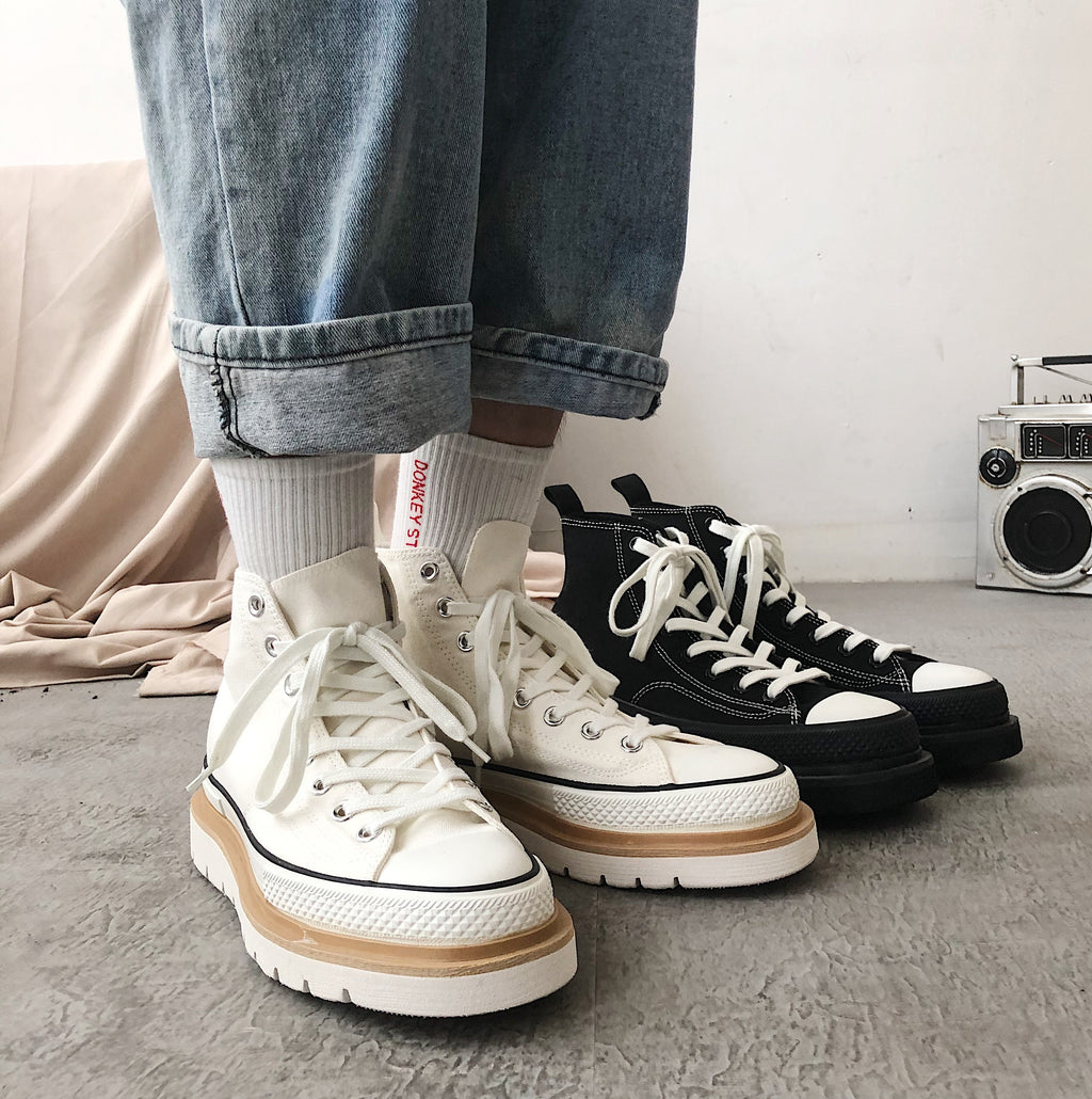 Men's casual canvas shoes