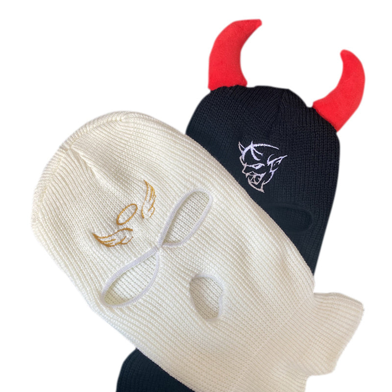 Angel And Devil Ski masks