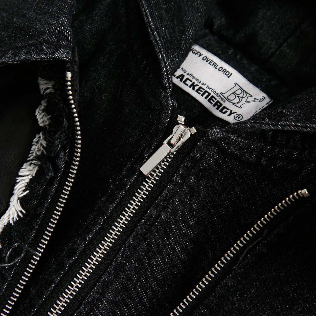 Retro Heavy Stitching Hooded Jacket