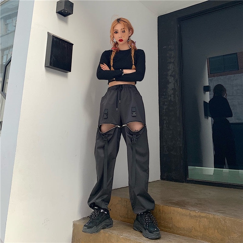 Harajuku style dark street handsome overalls