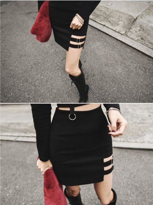 Harajuku Style Tube Skirt