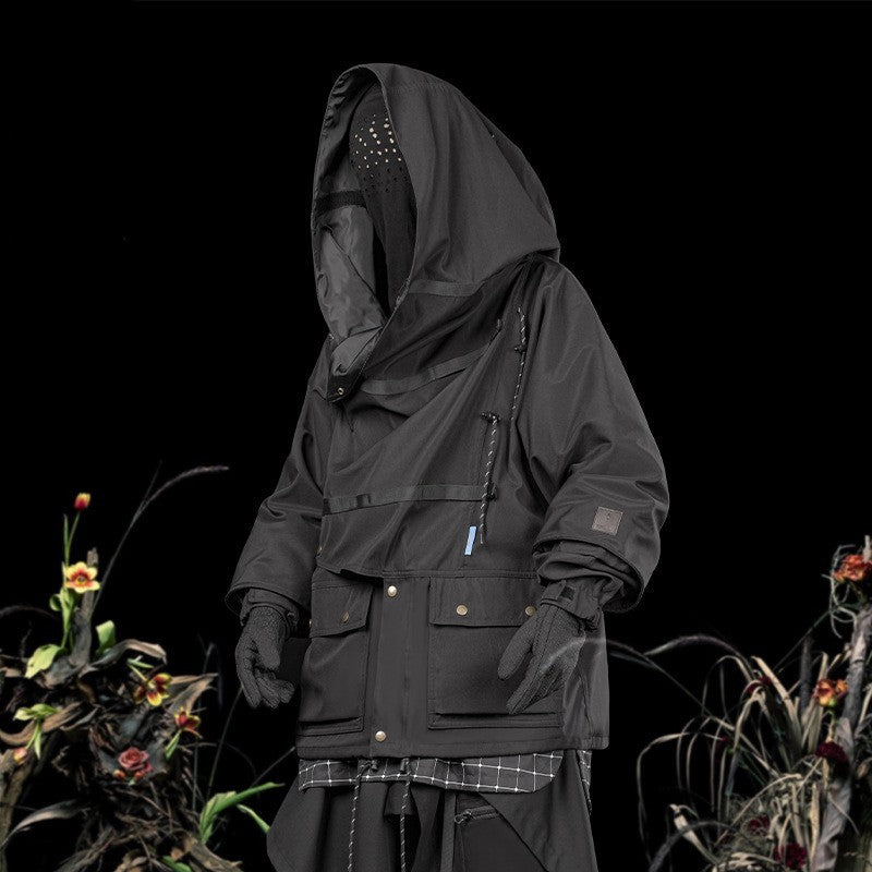 Autumn And Winter Retro Hooded Jacket