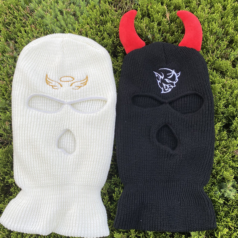 Angel And Devil Ski masks
